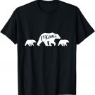 Mama Bear with Two Cubs - Mother's Day Mom T-Shirt