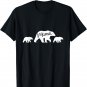 Mama Bear with Two Cubs - Mother's Day Mom T-Shirt