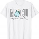 Nicu Poppin Bottles Nicu Nurse 2023 Neonatal Intensive Care T-Shirt