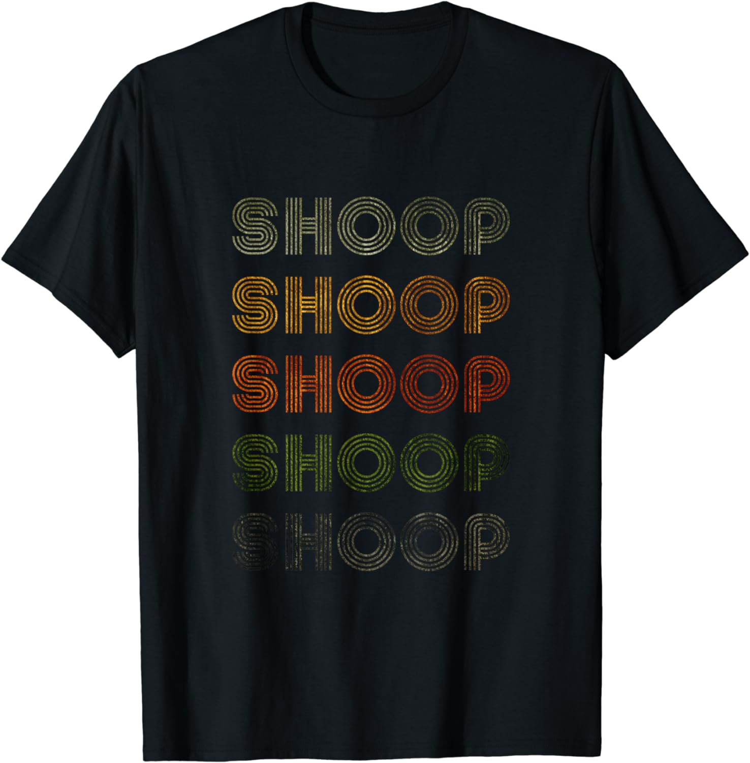 Love Heart Shoop Tee Grunge Vintage Style Black Shoop T-Shirt
