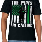 The Pipes Are Calling St Patricks Day Gift Irish Bagpipe T-Shirt