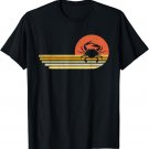 Retro Vintage Crab Fathers Day Christmas Crab Lover T-Shirt