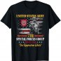 7th Special Forces Group US Flag Veteran 7th SFG Patriotic T-Shirt