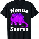 Nonnasaurus Nonna Dinosaur Lover Dino Mother's Day T-Shirt