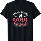 American Eskimo Nana Gifts Womens Cute Dog Lover Christmas T-Shirt