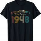 Best of 1948 Limited Edition - Classic Car 75th Birthday T-Shirt