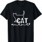 Funny Cat Lady Mama Cat Lovers - Retro Best Cat Mom Ever T-Shirt