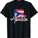 Abuela - Puerto Rican Flag Grandmother Mother's Day T-Shirt