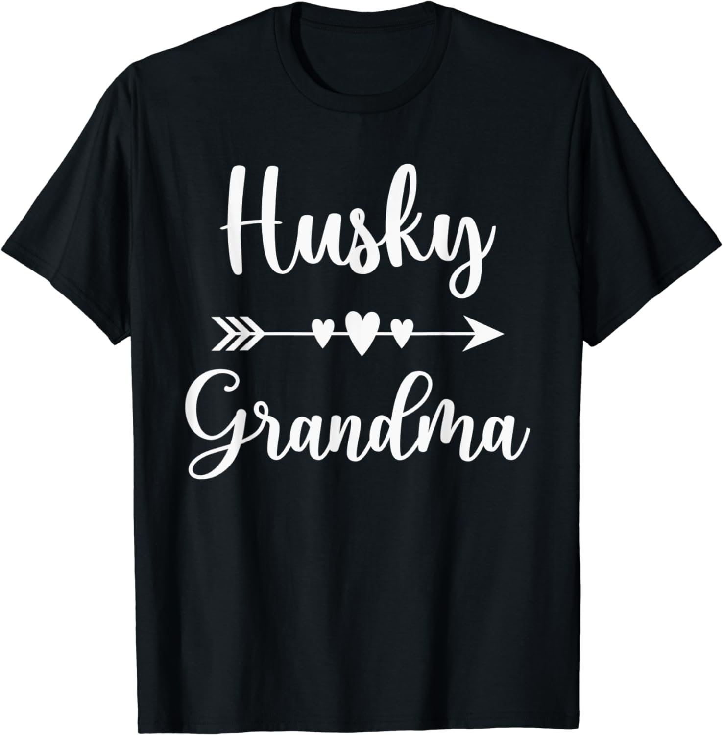 Husky Grandma Husky Dog Lovers Gift Funny Mother's Day T-Shirt