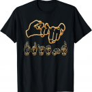 American Sign Language Friend T shirt