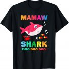 Mamaw Shark Shirt, Fathers Day Gift From Wife Son Daughter