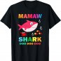 Mamaw Shark Shirt, Fathers Day Gift From Wife Son Daughter