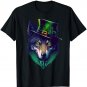 St Patrick's Day Leprechaun Wolf Shamrock Wolf Lover Irish T-Shirt
