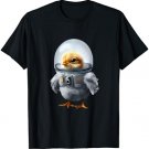 Cute Baby Chicken Astronaut T-Shirt