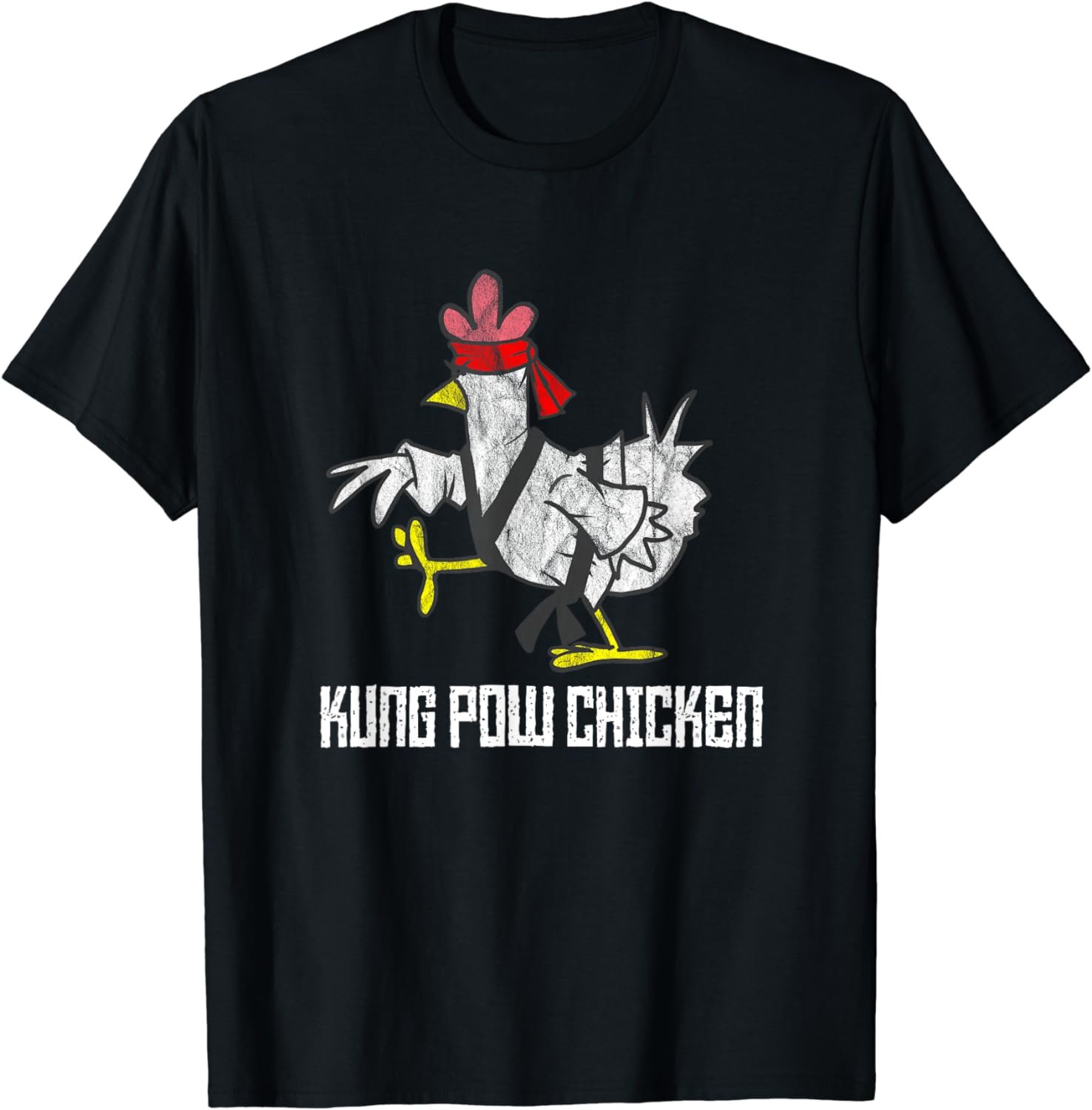 Kung Pow Chicken Funny Karate Chicken T-Shirt