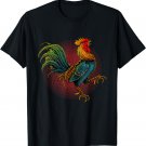 Rooster Male Chickens Awesome Birds Rooster Crows T-Shirt