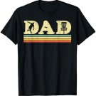 Mens Funny Disc Golf Dad Retro Fathers Day Men T-Shirt