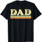 Mens Funny Disc Golf Dad Retro Fathers Day Men T-Shirt