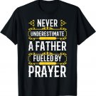 Best Dad Ever Religious Prayer Warrior Christian Fathers Day T-Shirt