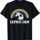 ST. PATRICK'S DAY SHIRT GIRLS UNICORN LEPRECHAUN LEPRICORN T-Shirt