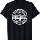 Men's Gift Cigars & Whiskey Great Father's & Grandfather T-Shirt