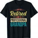 I'm Not Retired I'm A Professional Grandpa Vintage T-Shirt