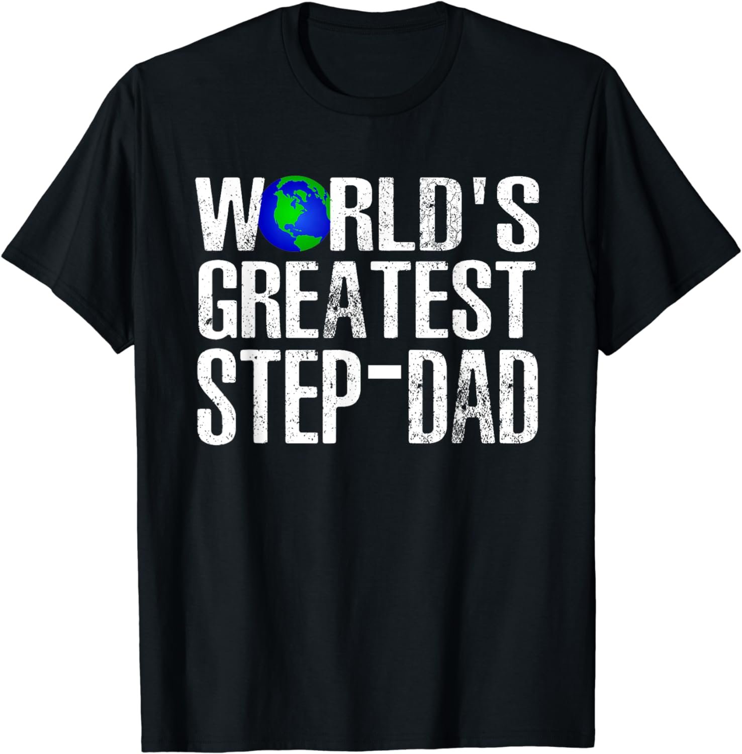 World's Greatest Step-Dad For Cute Stepfather Father's Day T-Shirt