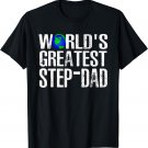 World's Greatest Step-Dad For Cute Stepfather Father's Day T-Shirt