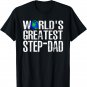 World's Greatest Step-Dad For Cute Stepfather Father's Day T-Shirt