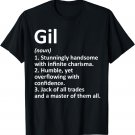GIL Definition Personalized Name Funny Birthday Gift Idea T-Shirt