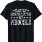 Easily Distracted By Pinochle - Funny Pinochle Player T-Shirt