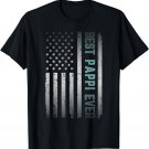 Best PAPPI Ever With US American Flag Father's Day T-Shirt