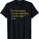 TRACEY Gift Quote Funny Birthday Personalized Name Idea T-Shirt