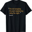DARWIN Gift Quote Funny Birthday Personalized Name Idea T-Shirt