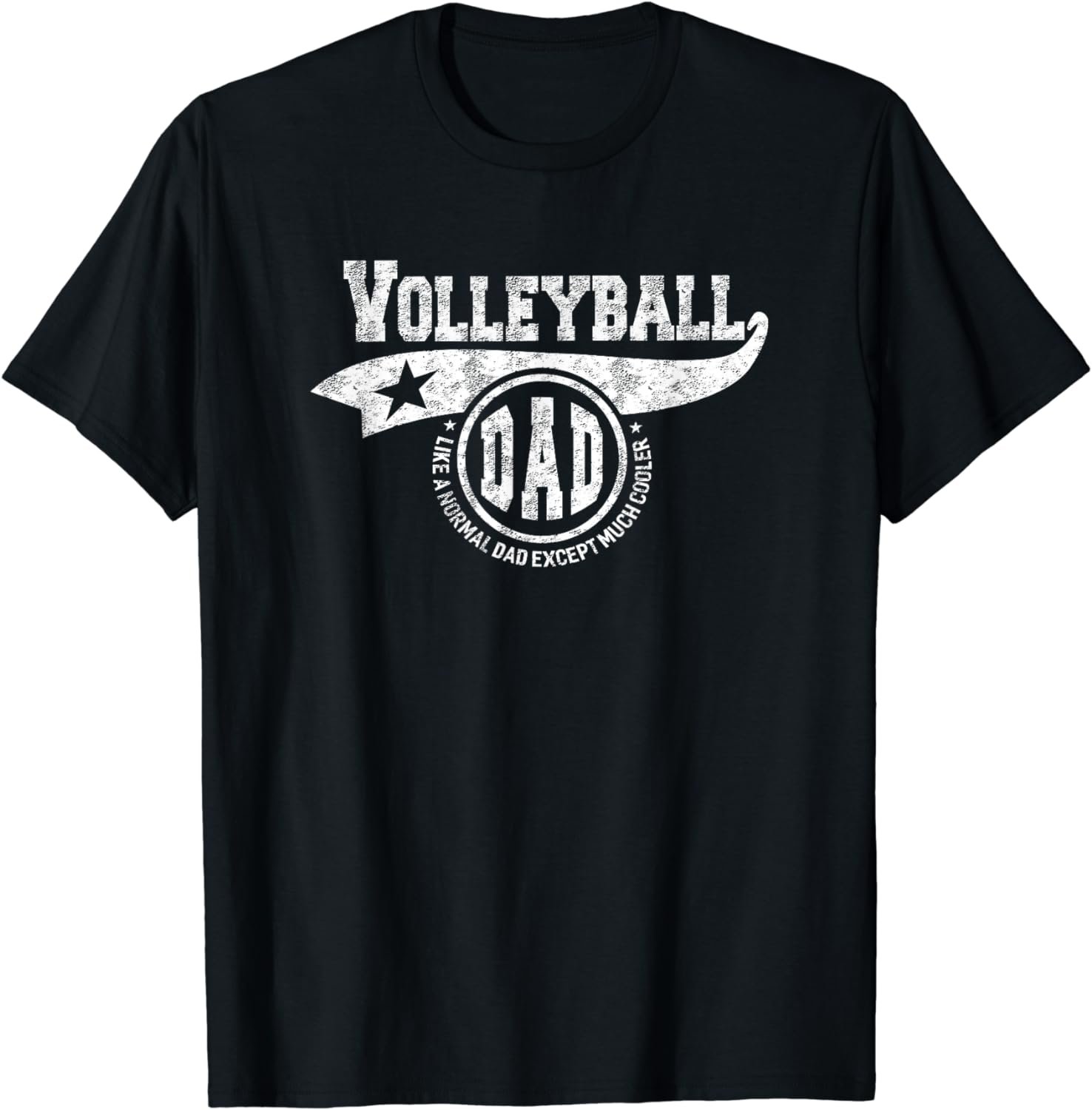 Volleyball Dad Father's Day Gift Father Sport Men T-shirt
