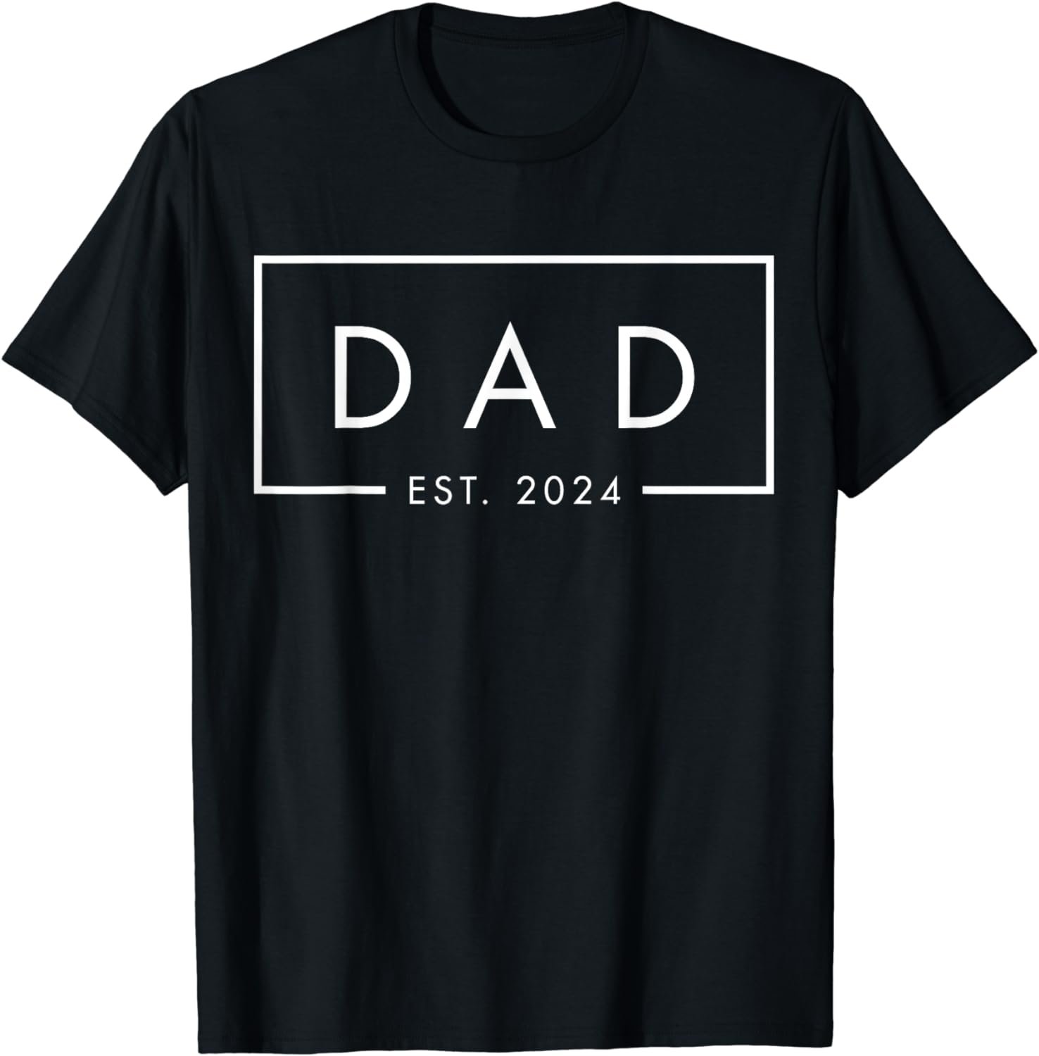Mens Dad Est 2024, First Fathers Day 2024, New Dad Birthday, Dada T-Shirt