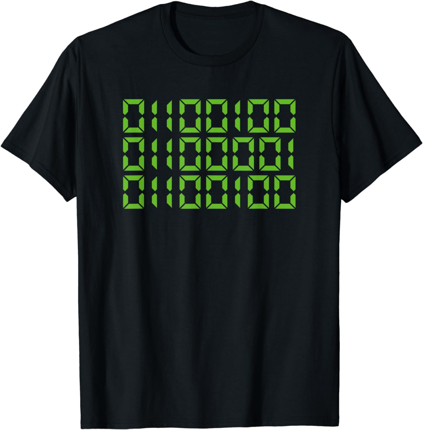 Dad In Binary Code Shirt Gift Computer Funny Father's Day T-Shirt