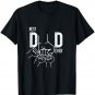 Best Dad Ever Fist Bump Dad Of Three Kids Funny Fathers Day T-Shirt