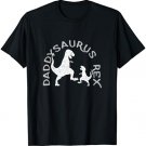 Mens Daddysaurus Rex T-Shirt Funny Fathers Day Gift Idea T-Rex