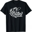 Bait and Tackle Master Baiter Fisherman Lover Fathers Day T-Shirt