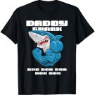 Daddy Shark shirt Funny Fathers Day gift for Kids Mens dad T-Shirt