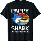 Pappy Shark Shirt Father's Day Gifts For Men Grandpa Shark