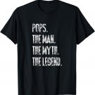 Mens Pops The Legend | Father's Day & Birthday Gift Dad W000125