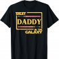 Mens Best Daddy In The Galaxy Father's Day T-Shirt