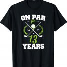 13 Years Old Happy 13th Birthday for Golfers