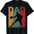 Vintage Basketball Dad Fathers Day Gift Basketball Player T-Shirt