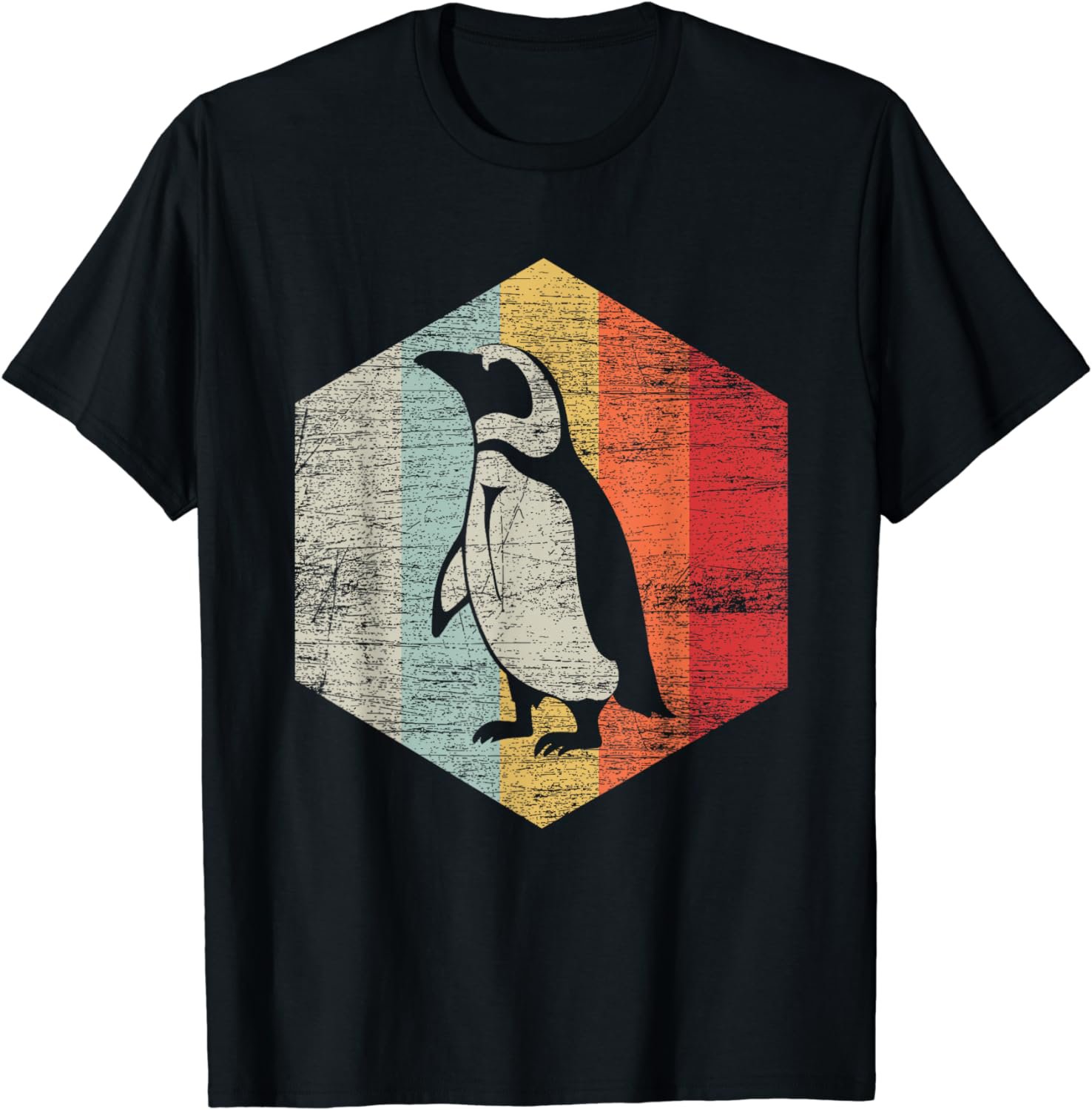 Vintage Earth Day Gifts Retro Penguin T-Shirt