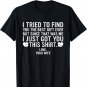 Funny Father's Day or Birthday Gift from Wife to Husband T-Shirt