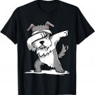 Schnauzer Cute Dabbing T-Shirt Funny Dab Dance Gift Shirt