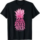 Hawaiian Pineapple & Pink Ribbon Breast Cancer Awareness Day T-Shirt